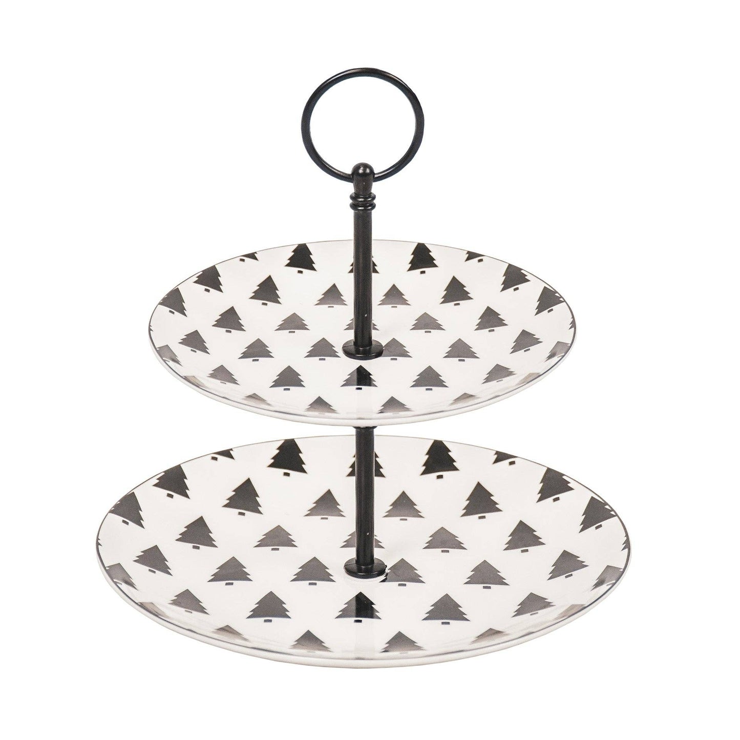 Christmas Tree Dessert Server - 2 Tier