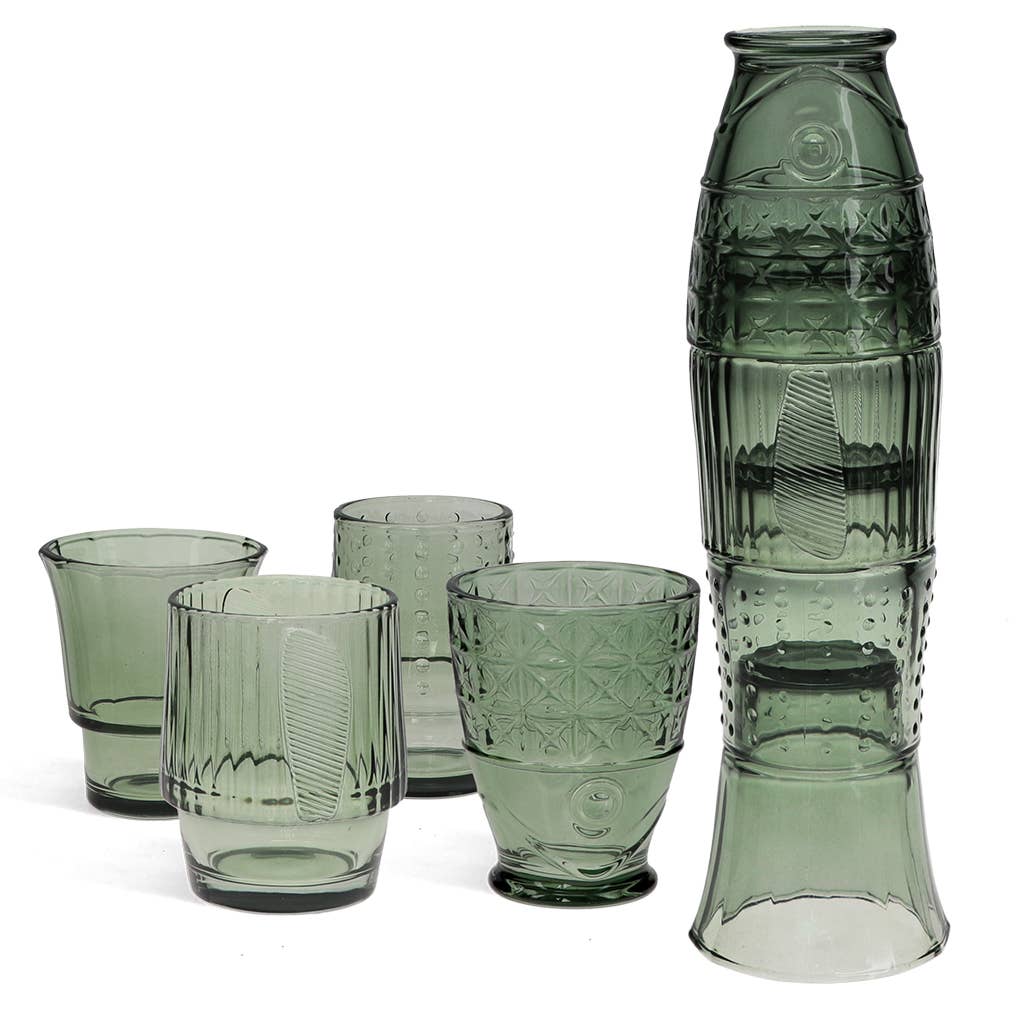 Stacking Fish Glasses (set of 4)
