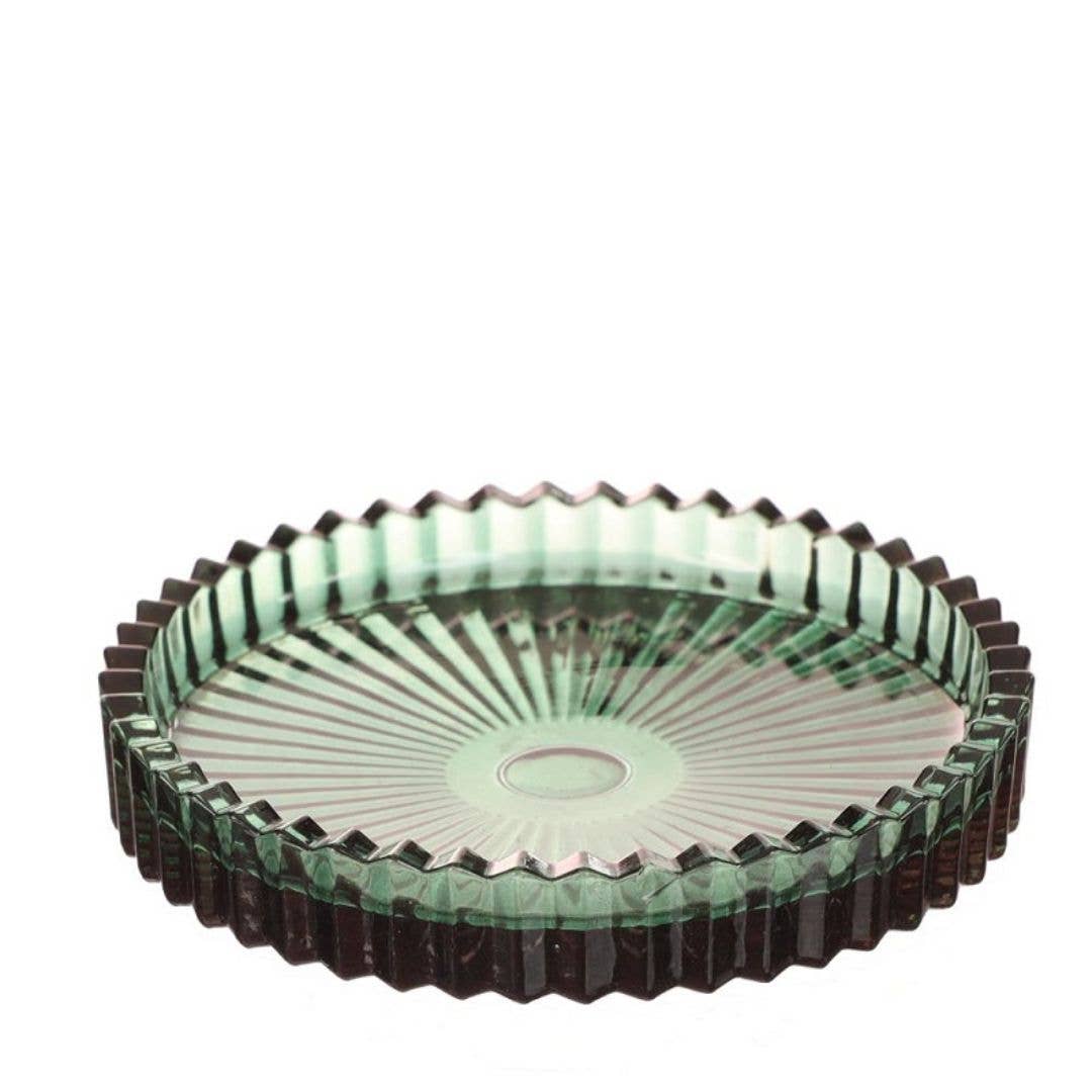 Glass Candle Dish - 3 Colours