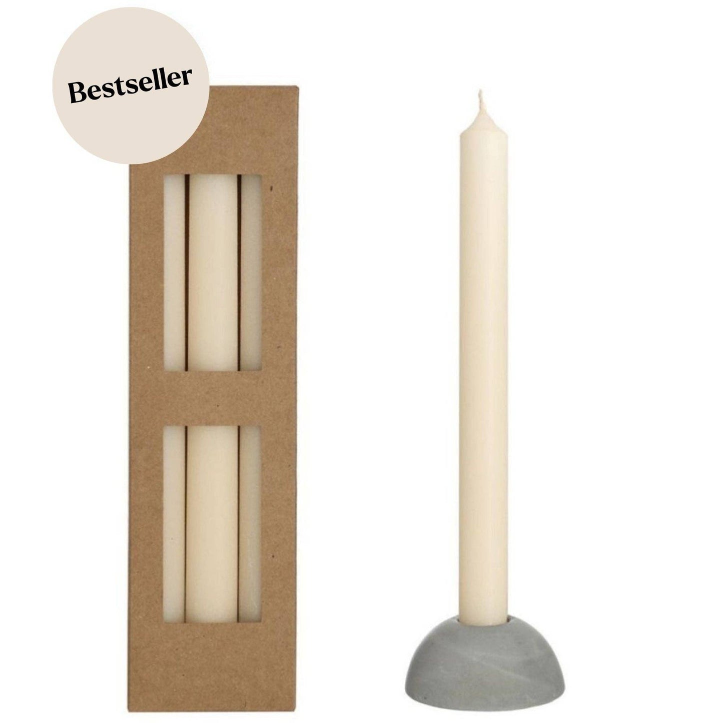 Bliss Dinner Candle Set - 3 Colours