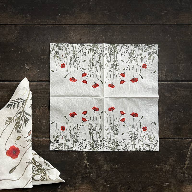 Poppy Paper napkins