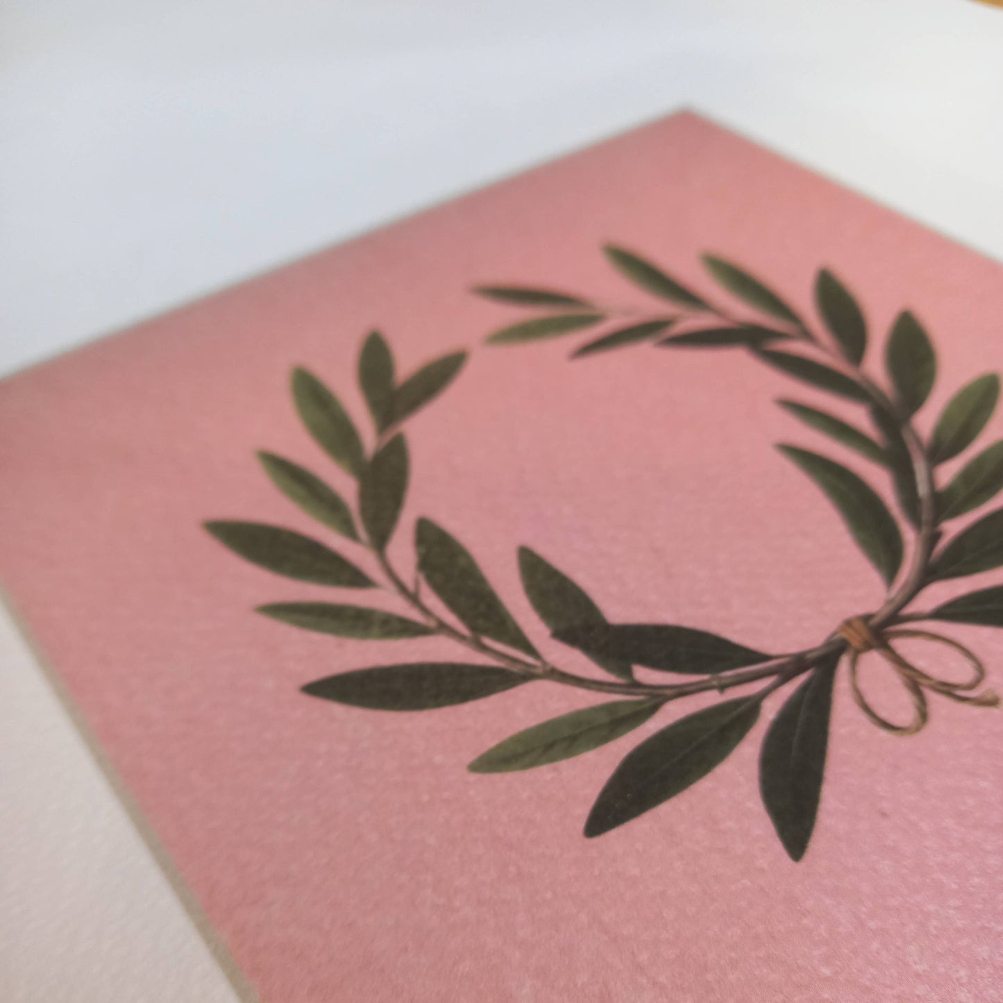 The Laurel Wreath - Framed Art