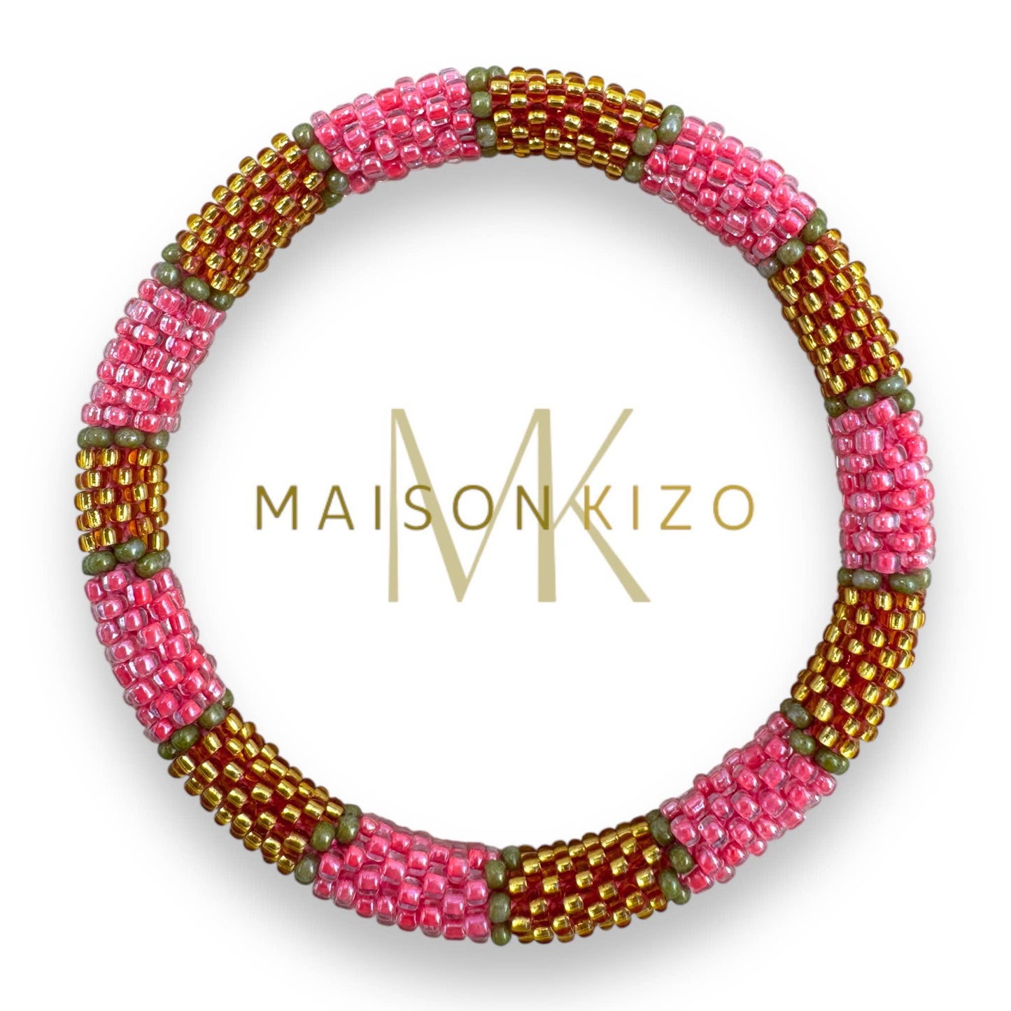 Handmade Glass Beaded Bracelets - Multiple Colourways