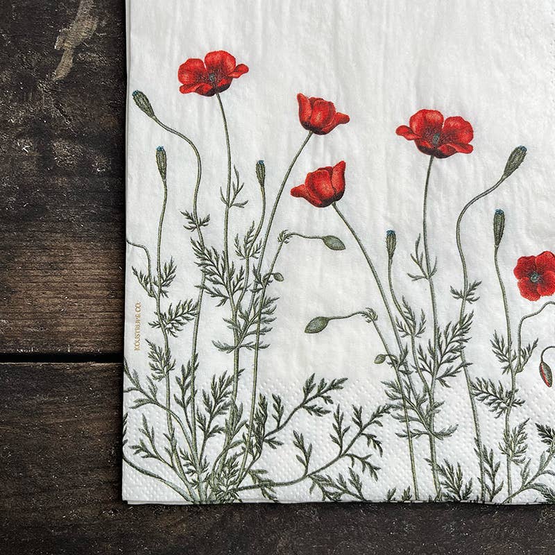 Poppy Paper napkins