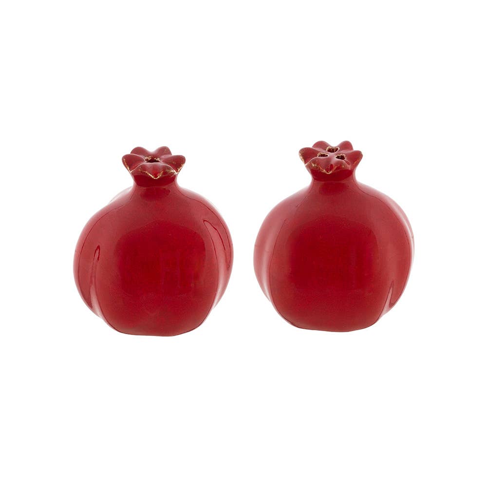 Pomegranate Salt & Pepper Shakers