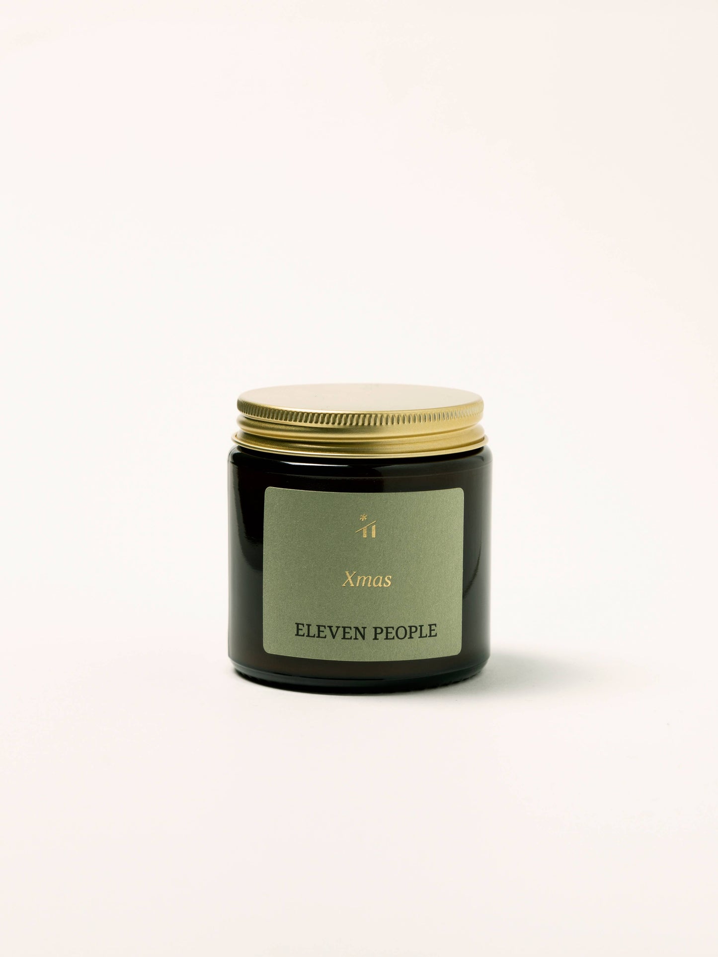 Xmas Christmas Candle Cedar, oak moss, rose and apple