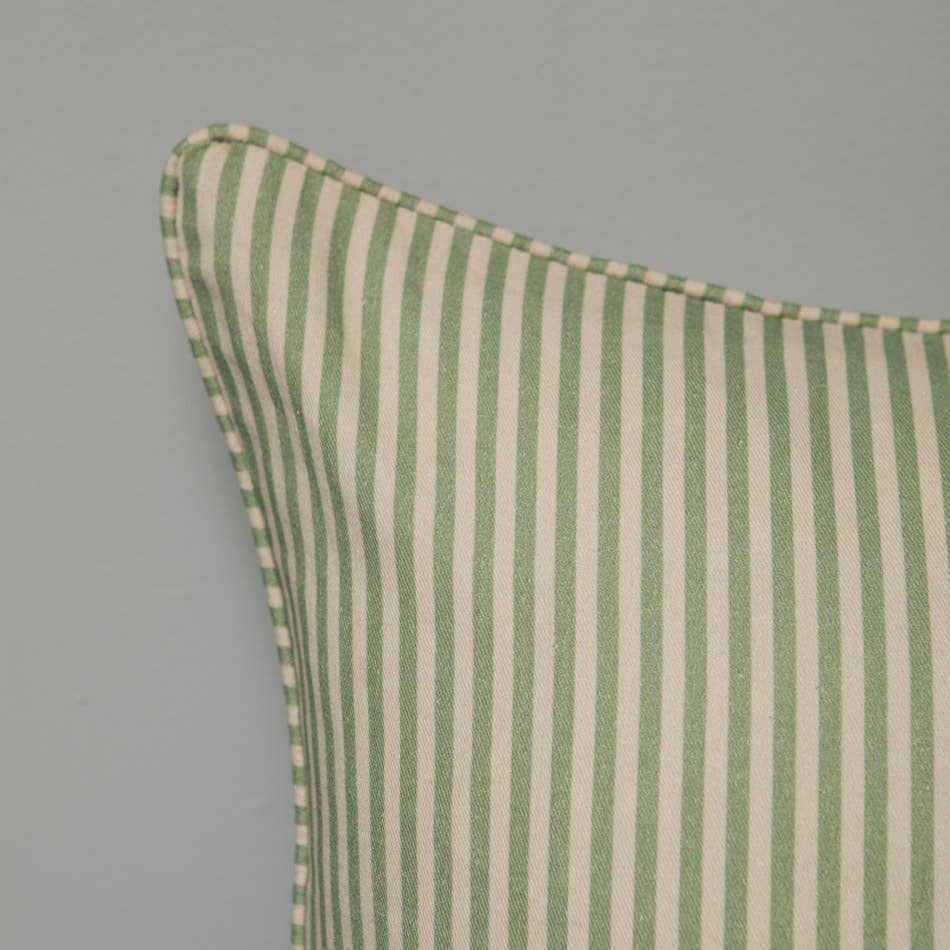 Striped Cotton Cushion - 3 Colours